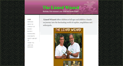 Desktop Screenshot of lizardwizardandfriends.com